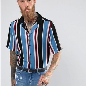 Reclaimed Vintage inspired Revere Shirt